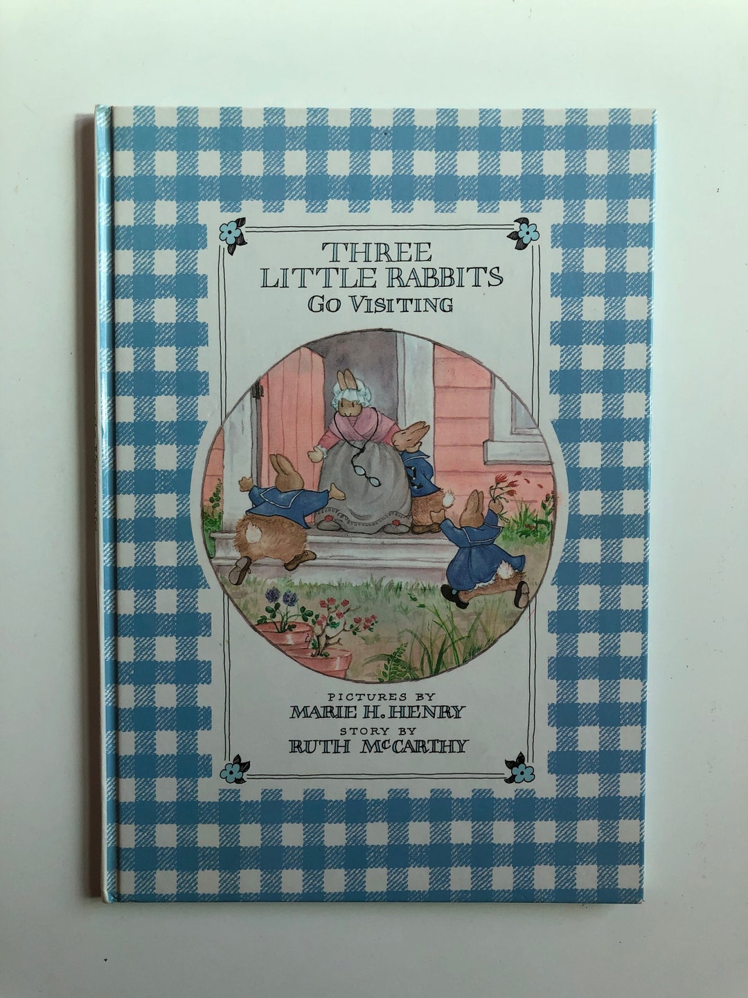 Three Little Rabbits Go Visiting by Ruth Mccarthy, Vintage Children's ...