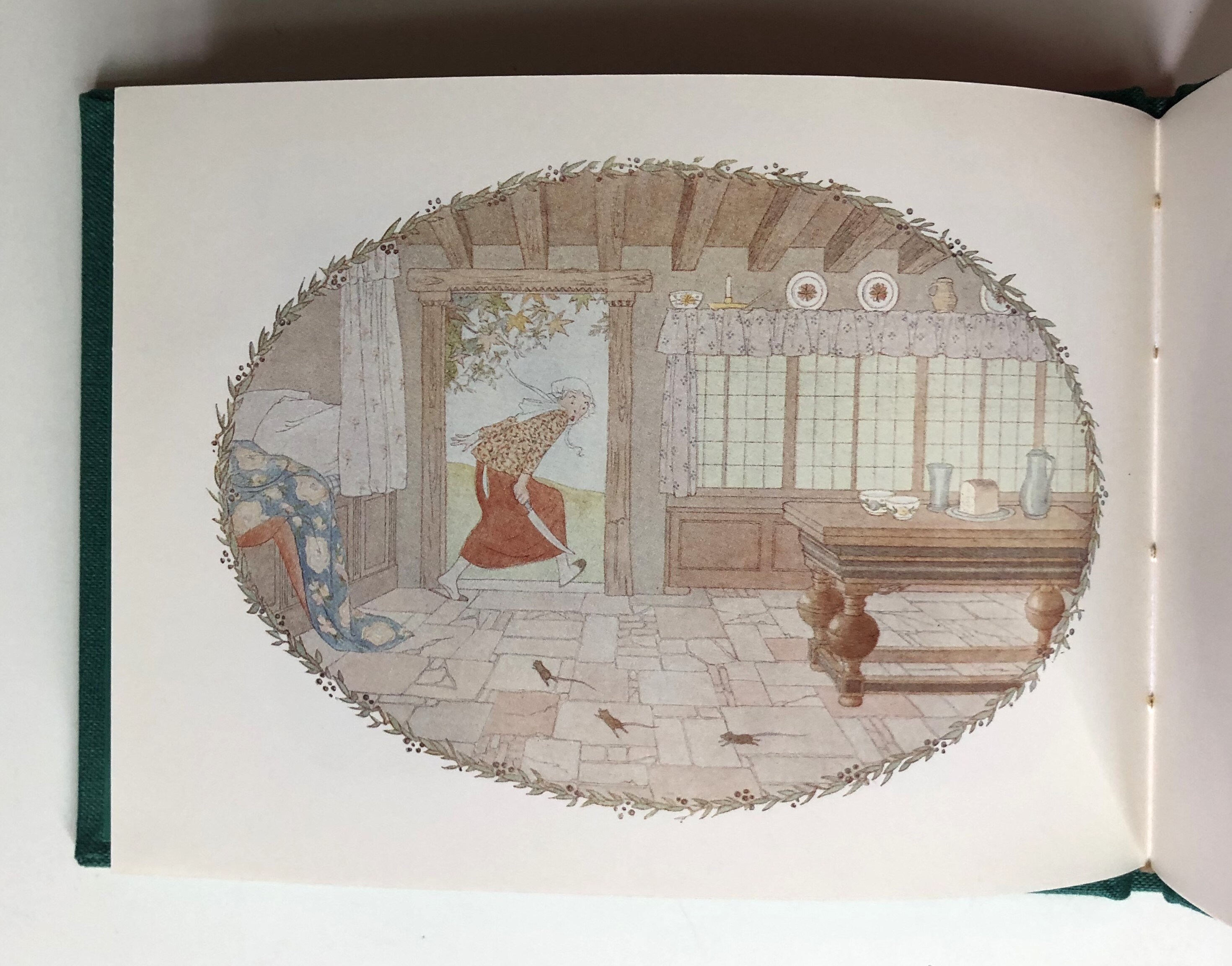 Little Green Rhyme Book, Vintage Children