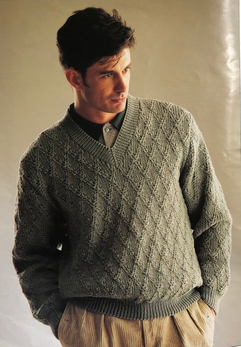 Patons Classic Styles for Men Knitting Book 1073 5 8 and 12 - Etsy ...