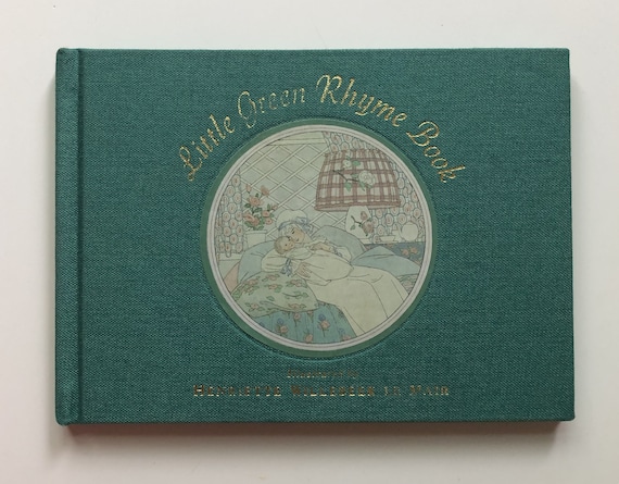 Little Green Rhyme Book, Vintage Children
