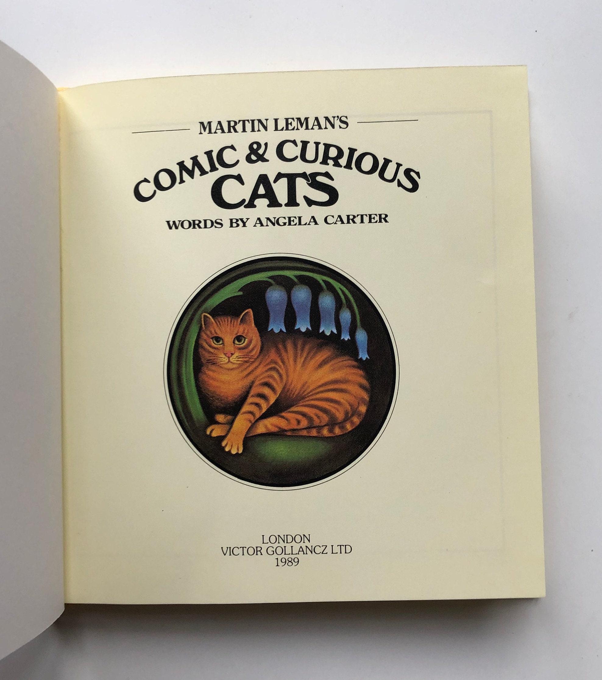 Comic & Curious Cats, Miniature Hardback Book by Martin