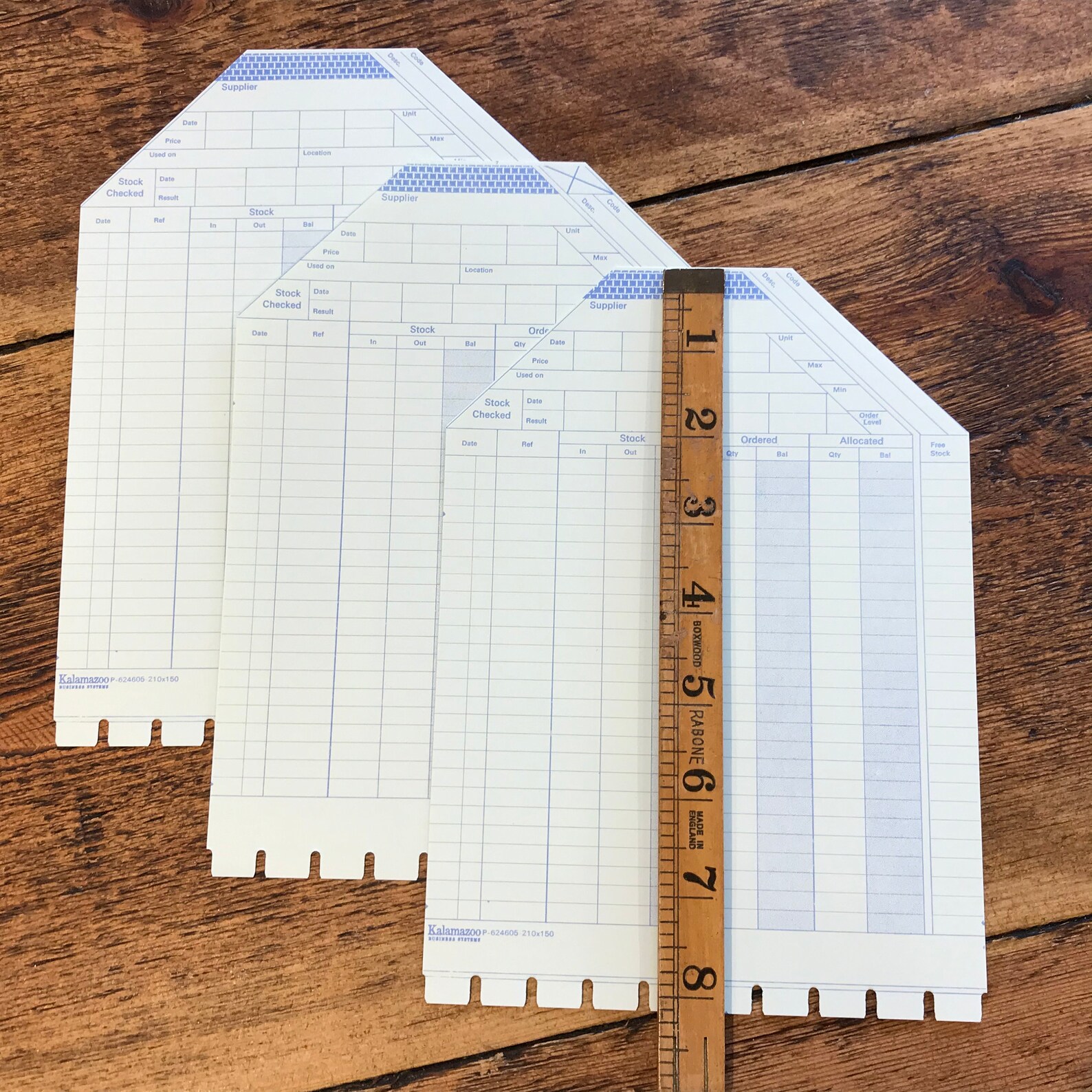 Vintage Ledger Paper Pack of Ten Sheets From Kalamazoo Etsy UK