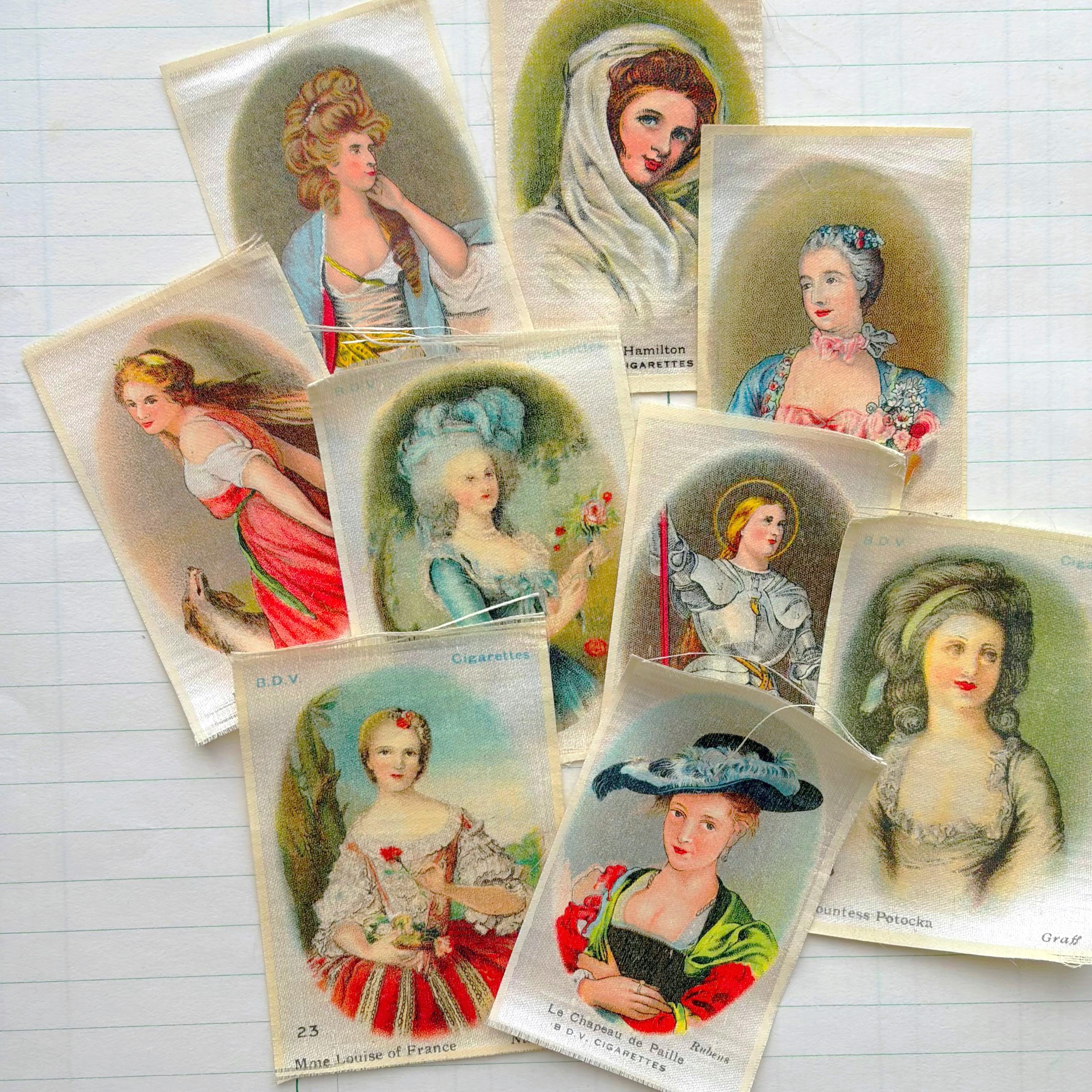 cigarette silks for sale Old Cigarette Silks