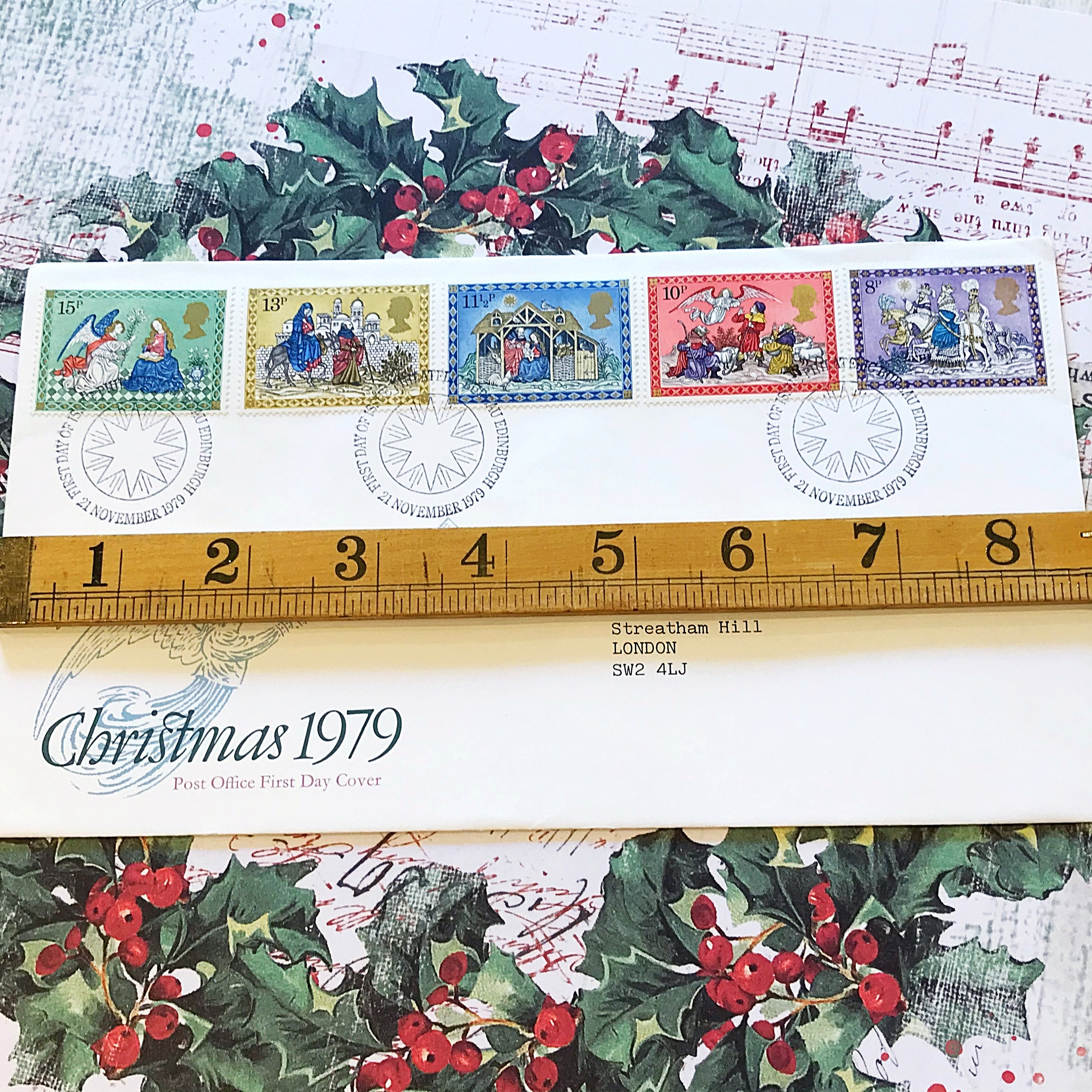 Christmas First Day Covers choose a vintage FDC envelope Etsy