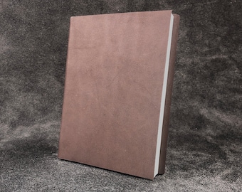 A6 | Notebook | Personalization including | Leather binding | Diary | Softcover | 360 pages thick |  handmade in Berlin