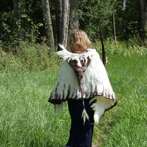 hooded cape/Medieval hat/Fairyhat/cosplay hat/midieval cape/ cape/viking cape/larp