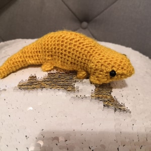 Little Bearded Dragon Crochet Amigurumi Pattern