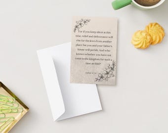 Esther 4:14 Printable Art