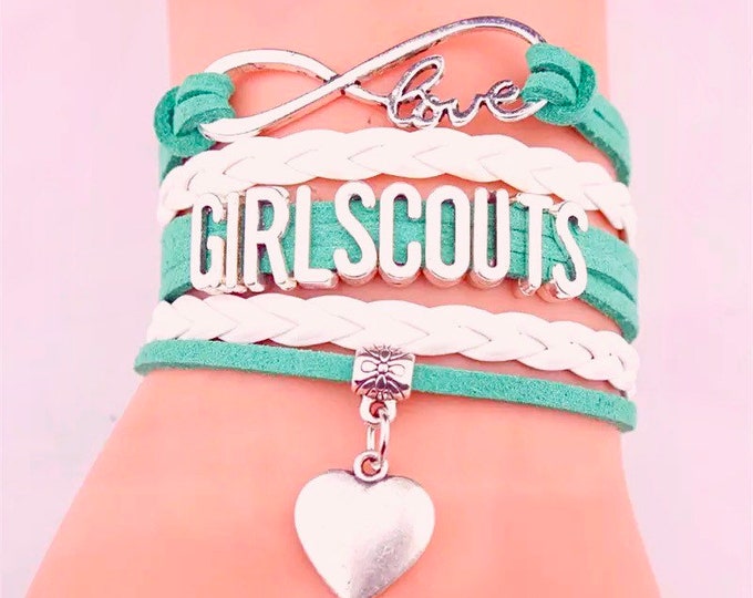 Girl Scout Bracelet Girl Scouts Bracelet Girl Scouts Etsy