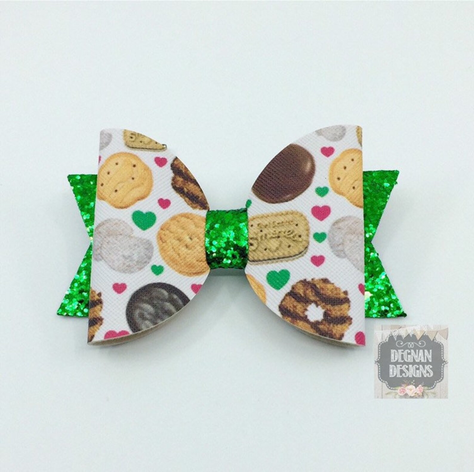 Girl Scout Bow Girl Scout Cookie Bow Girl Scout Girl Etsy