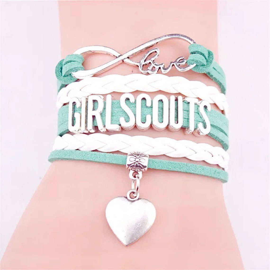Girl Scout Bracelet Girl Scouts Bracelet Girl Scouts Etsy