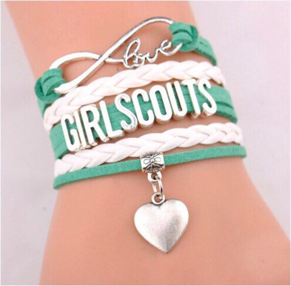 Girl Scout Bracelet Girl Scouts Bracelet Girl Scouts Etsy