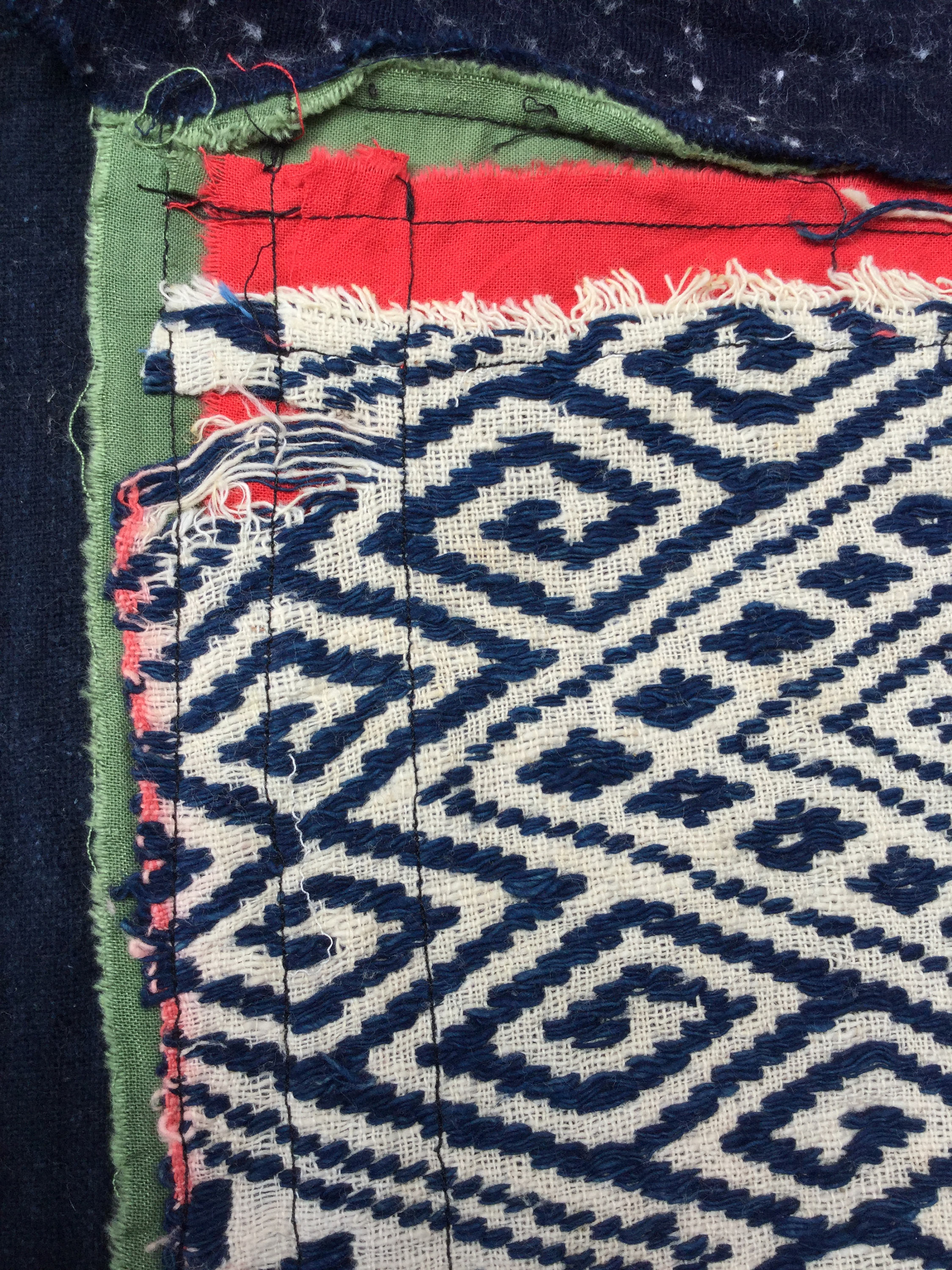 Vintage Vietnamese Tribal Hmong Tay handwoven cotton blanket Etsy