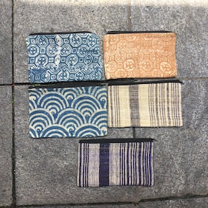 Handmade Hmong Dao  hand drawn batik purses in Mai Chau area,north of Vietnam