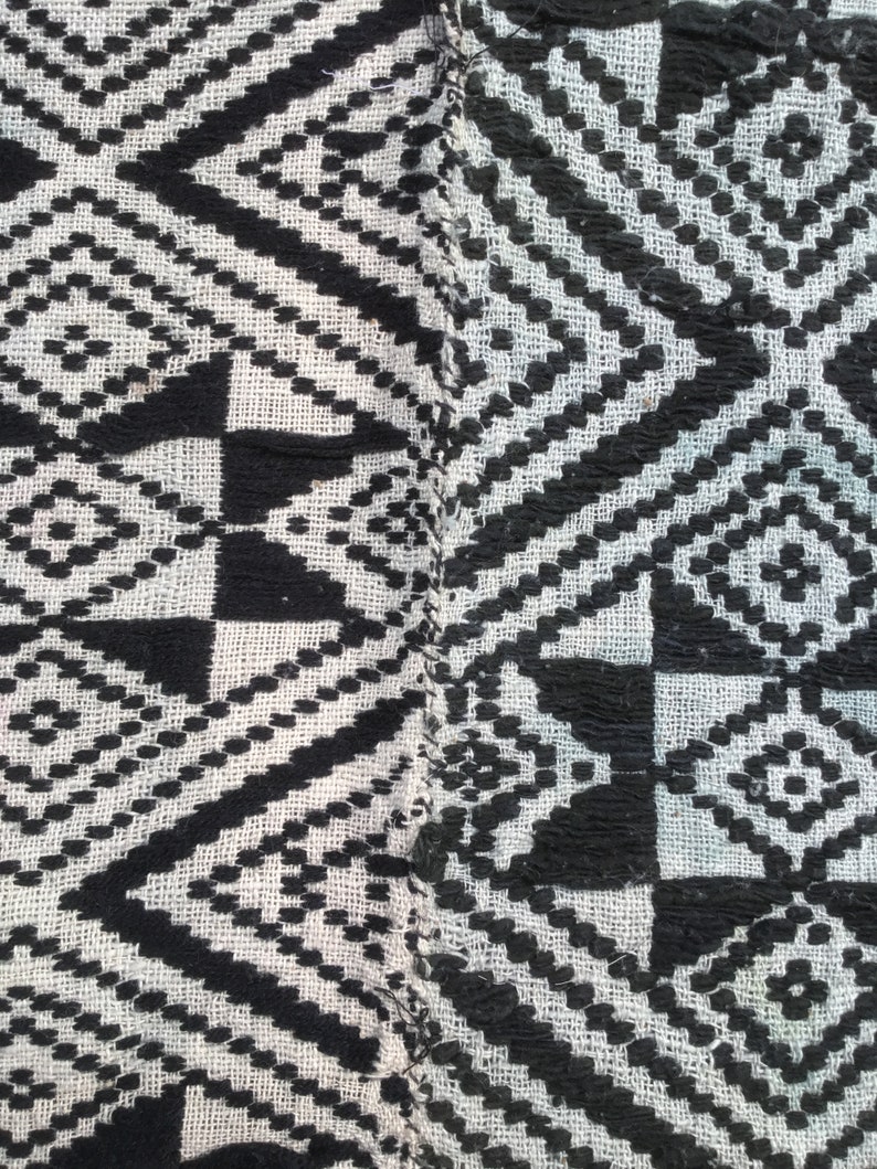 Vintage Vietnamese Tribal Hmong Tay Handwoven Cotton Blanket Etsy