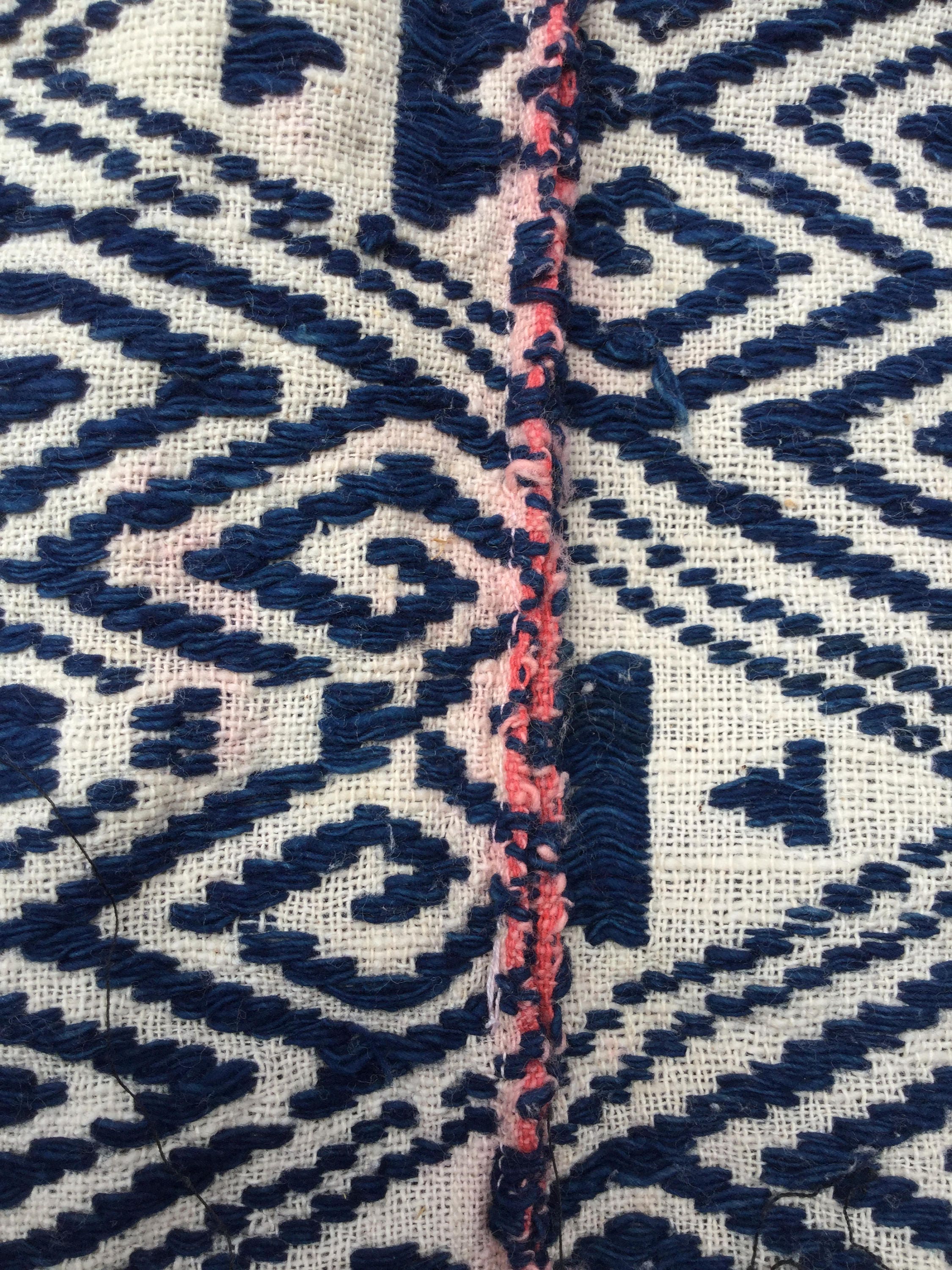 Vintage Vietnamese Tribal Hmong Tay handwoven cotton blanket Etsy