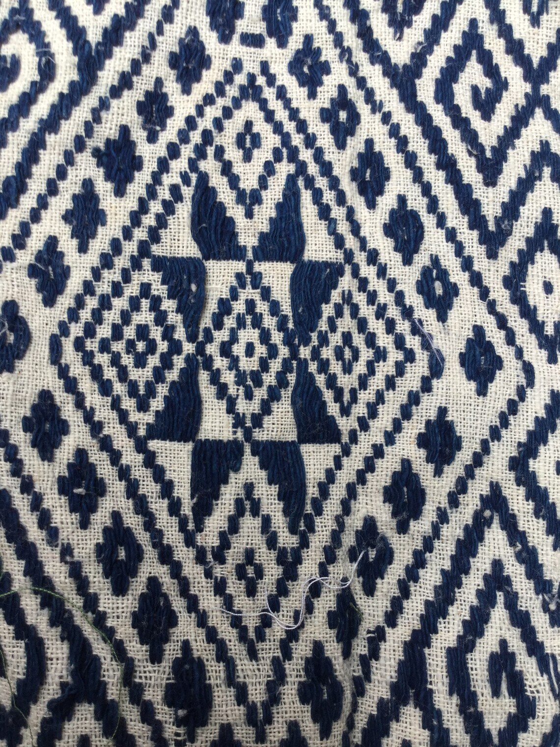 Vintage Vietnamese Tribal Hmong Tay handwoven cotton blanket Etsy