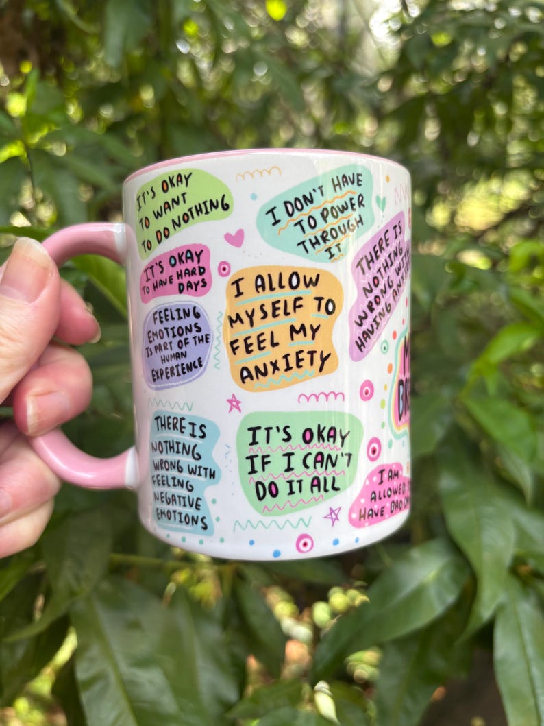 My mental breakdown cup - Mental health mug - Mental breakdown mug image 3