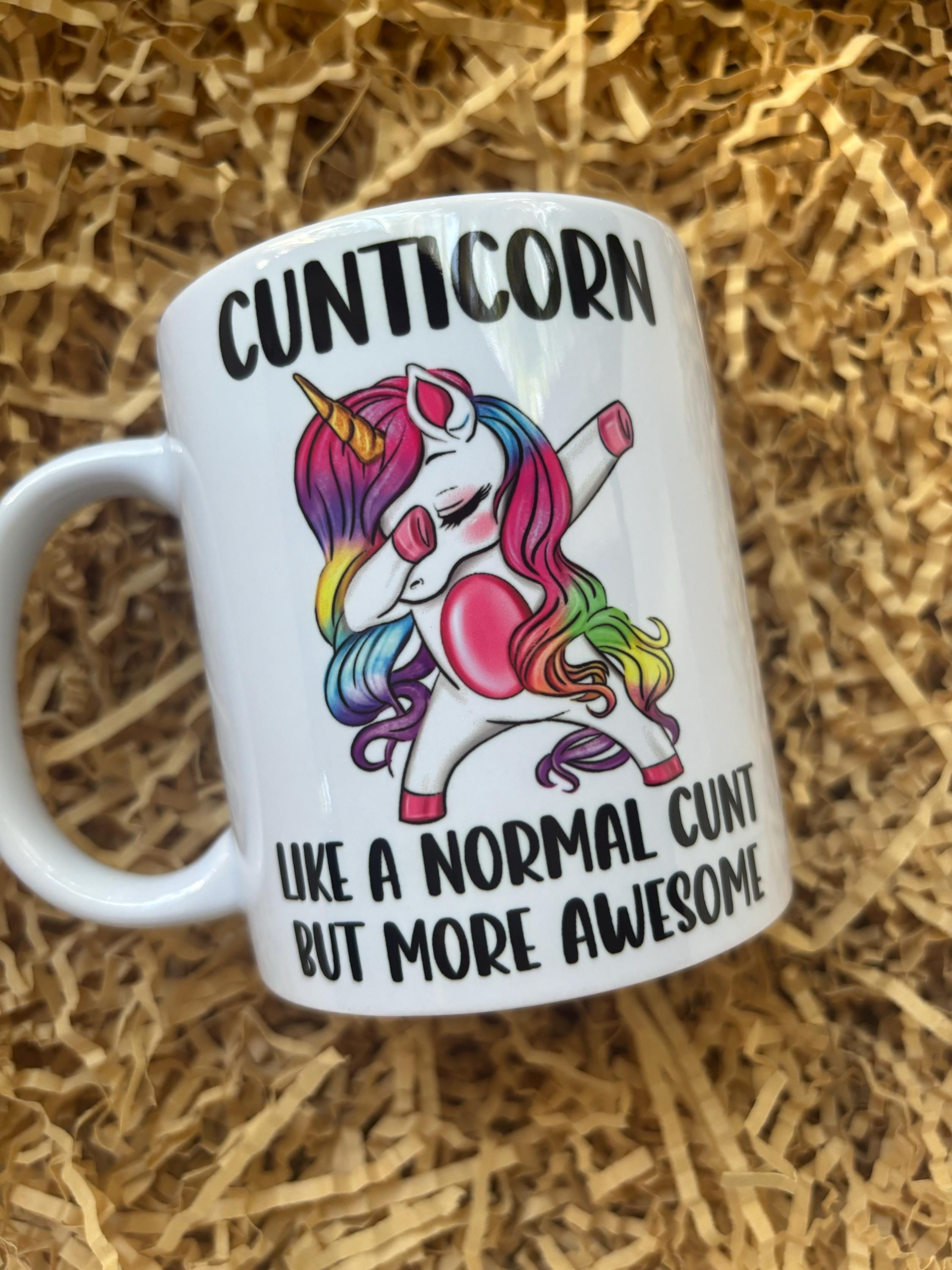 Cunticorn Mug - Cunt Mug - Unicorn Mug - Etsy