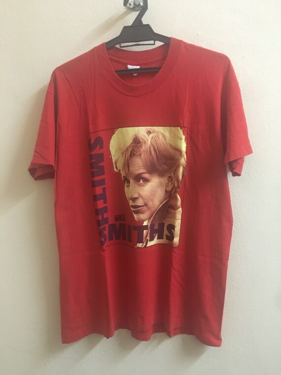 VINTAGE THE SMITHS band tee the stone roses mbv oa