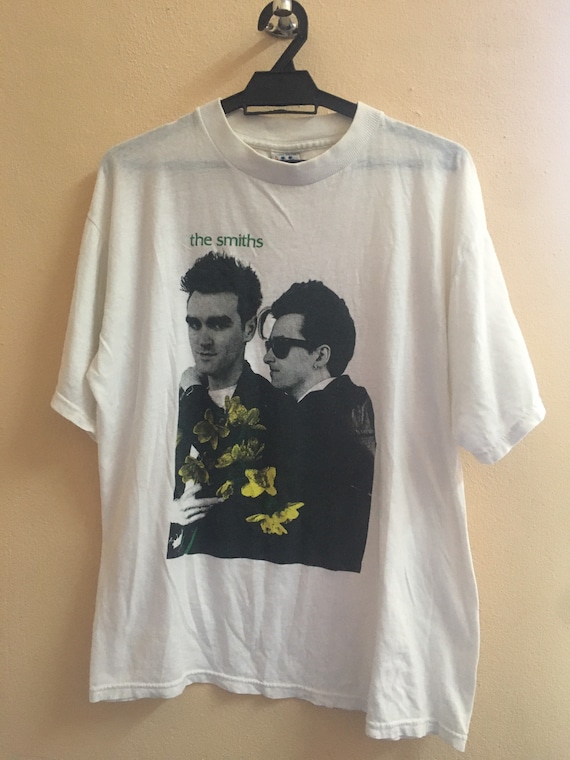 VINTAGE THE SMITHS band tee suede manic street pre