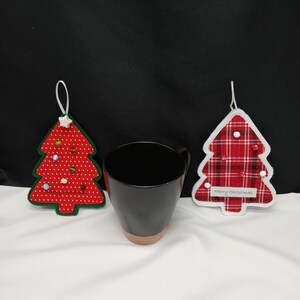 Handmade Holiday Tree felt Ornament