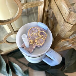 Nurse Stanley Name Plate - Tumbler Name Tag - Cup Accessories - Tumbler Lid Name Plate - Fits 30 or 40 oz