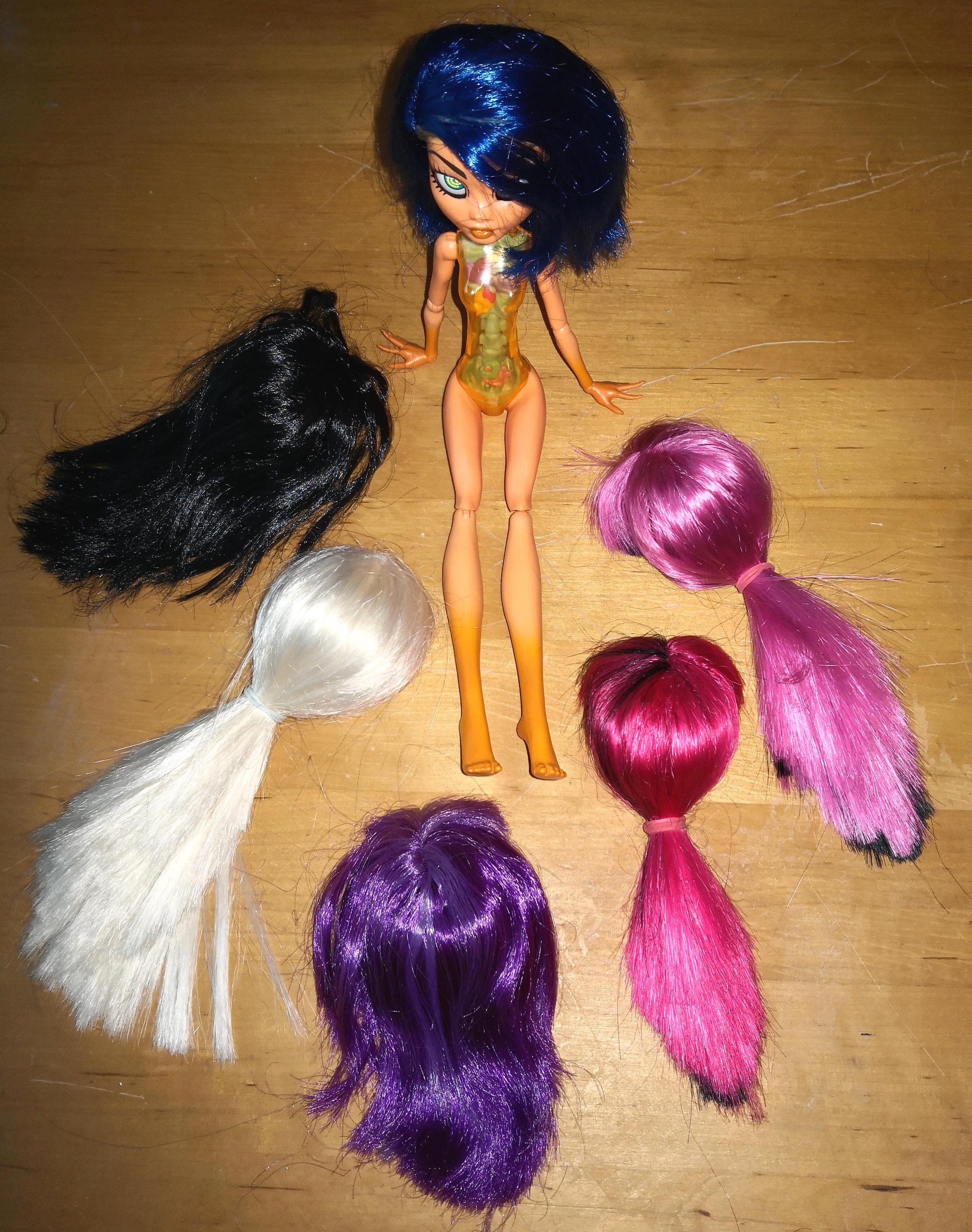 Perruques droites, perruques de cheveux longs résistant à la chaleur
