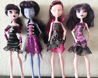 1/6 scale (12&quot;) OUTFITS Clothes Accessories for Monster High/Even After and similar dolls Gothic Lolita various
