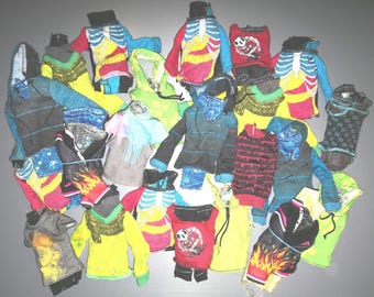 1/6 scale (12") outfits for Monster High dolls, male, men's, original condition