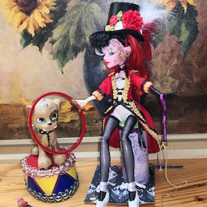 Monster High dolls OPERETTA ooak repainted