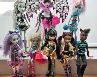Monster High Dolls Standards Original Condition with Accessories