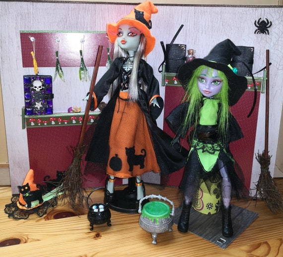 Halloween hot sale witch dolls