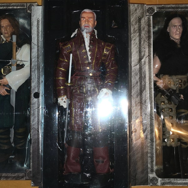 Highlander - Es kann nur 3 geben - 1/6 scale Actionfiguren Connor MacLoad, Ramirez & Kurgan - Kleidung Eigenentwurf -Lambert, Connery, Brown