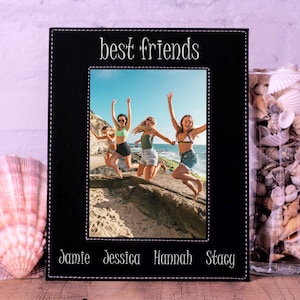  JCHCAMRY Best Friends Rotating Picture Frame Gifts,for Best  Friend Long Distance Gifts Going Away Gifts for Friends Graduation Birthday  Christmas Gift for Besties BFF,Picture Frame Fits 4x6 In Photo