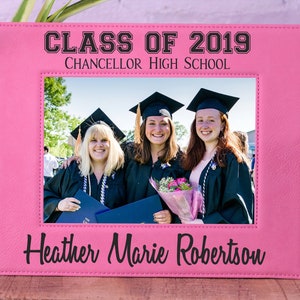 Graduation Frame, High School Grad, Personalized Frame, 5x7 Picture Frame, 4x6 Frame, 8x10 Photo Frame, Graduation Gift, Gift for Graduate