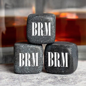 Whiskey Stones, Whiskey Stone Set, Whiskey Gift, Home Bar, Groomsman Gift, Personalized Chilling Stones, Drink Stones, Personalized Whiskey
