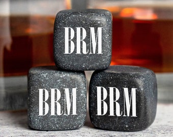 Whiskey Stones, Whiskey Stone Set, Whiskey Gift, Home Bar, Groomsman Gift, Personalized Chilling Stones, Drink Stones, Personalized Whiskey