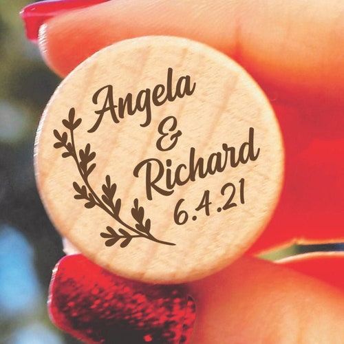 Custom Wine Bottle Stopper Bulk Wedding Favors Personalized Etsy