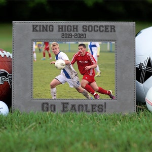 Soccer Gift, Team Photo Frame, Soccer Coach Gift, School Sports, Soccer Mom, Soccer Decor,  Soccer Party, Soccer Team, Personalized Frame