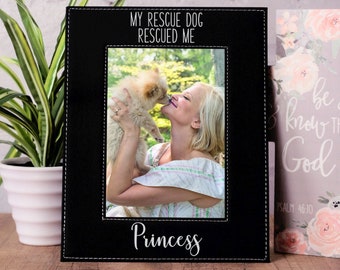 Cat Lover, Dog Lover, Rescue Pet, Pet Adoption Frame, Pet Lovers, Pet Picture Frame, Adopted Pet, Adopt Don't Shop,  Cat Rescue, Dog Rescue