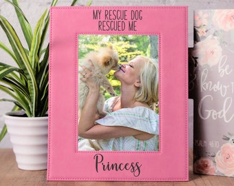 Cat Lover, Dog Lover, Rescue Pet, Pet Adoption Frame, Pet Lovers, Pet Picture Frame, Adopted Pet, Adopt Don't Shop,  Cat Rescue, Dog Rescue