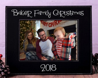 Christmas Picture Frame, Family Christmas, Christmas Decor, Christmas, 5x7 Picture, 4x6 Frame, 8x10 Photo Frame, Family Portrait, Holiday