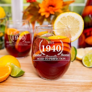 1940 Drinking Glass - Etsy