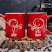 Personalized Coffee Mug Set, Key to My Heart, Personalized Gift for ...