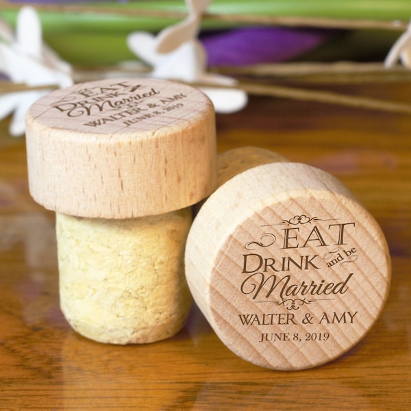 Wedding Guest Thank You, Eat Drink and be Married, Wedding Favors In Bulk, Personalized Wedding Favors, Thank You Wedding Gift, Wedding Gift