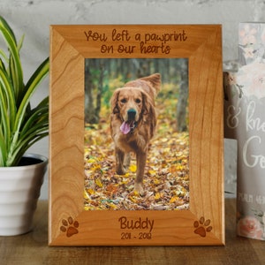 Pet Loss, Memorial Frame, In Memory of Dog, Pet Memorial, Custom Memorial Gift, Pet Lover, Dog Lover, Cat Lover, Dog Memorial, Cat Memorial