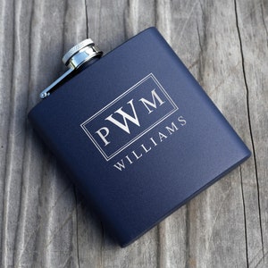 Personalized Flask, Engraved Flask, Custom Flask, Groomsman Flasks, Groomsman Proposal, Groomsman Gift, Best Man, Wedding Party, Hip Flask