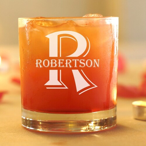 Personalized Whiskey Glasses Set of 2 Custom Whiskey Glasses Etsy