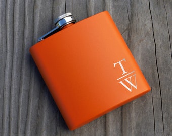 Groomsmen Flask, Flask for Men, Personalized Flask, Custom Flask, Father of the Bride, Boyfriend Gift, Gift for Guys, Groomsman Proposal